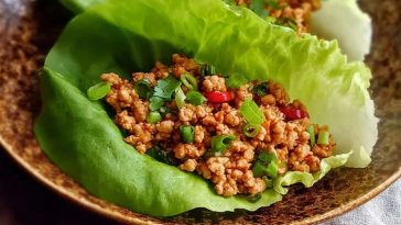 Best Asian Ground Turkey Lettuce Wraps