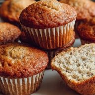 Best Greek Yogurt Banana Muffins