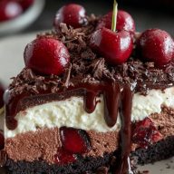 Black Forest Cheesecake Symphony