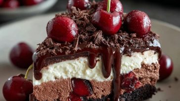 Black Forest Cheesecake Symphony