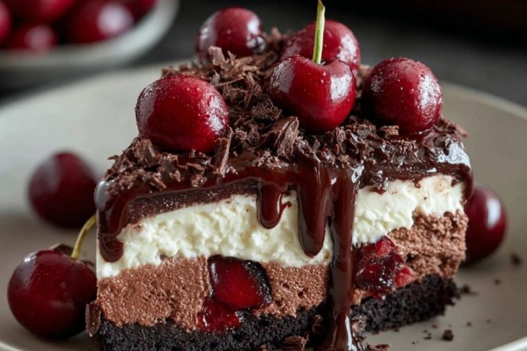 Black Forest Cheesecake Symphony