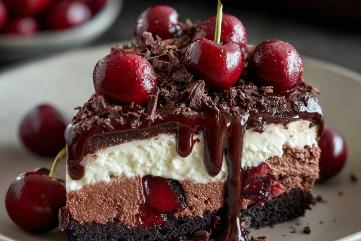 Black Forest Cheesecake Symphony