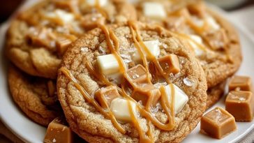 Butterscotch Cream Fudge Cookies