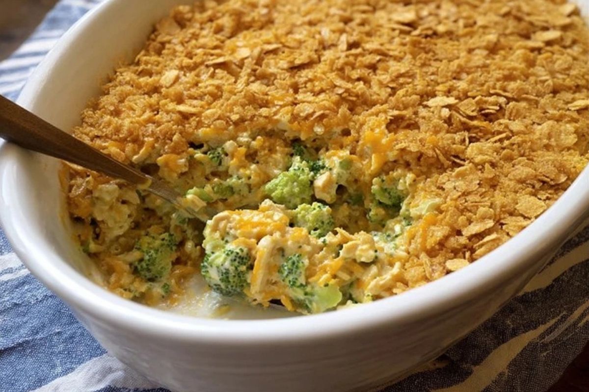Chicken Broccoli Rice Casserole