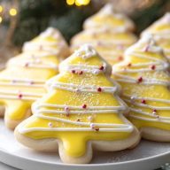 Christmas Lemon Tree Cookies