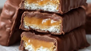 Homemade Milky Way Bars Treat