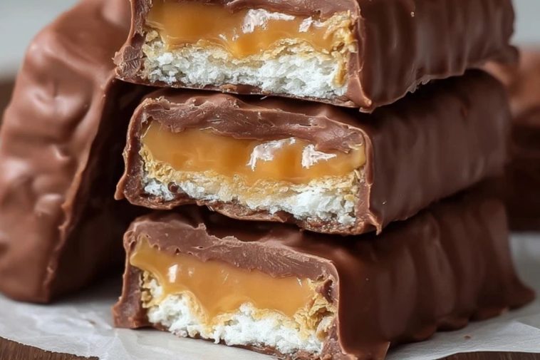 Homemade Milky Way Bars Treat