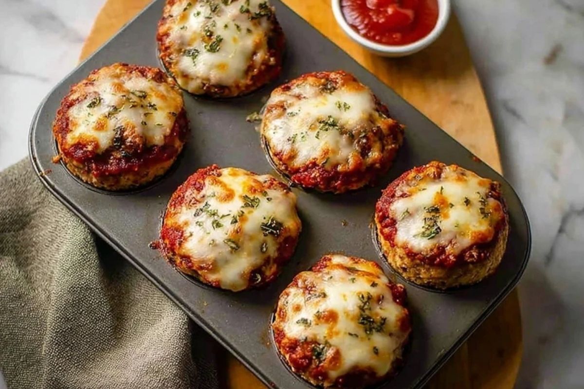 Quick Ground Turkey Meatloaf Muffins