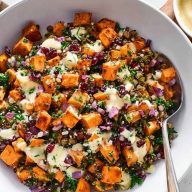 Roasted Sweet Potato Salad