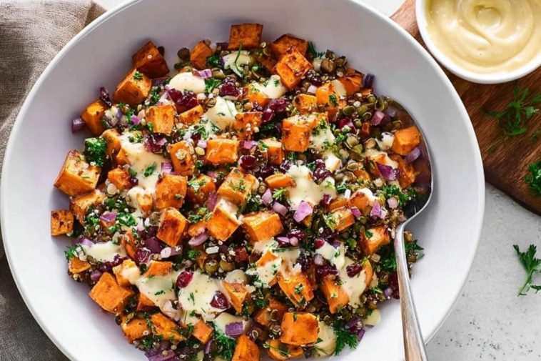 Roasted Sweet Potato Salad