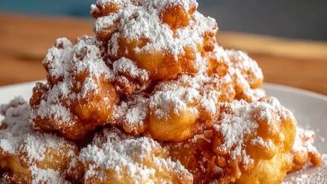 Air Fryer Funnel Cake Bites