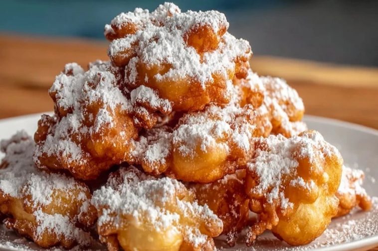 Air Fryer Funnel Cake Bites