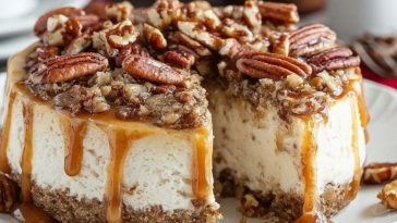 Brown Butter Pecan Cheesecake