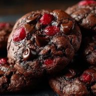 Chocolate Cherry Cookies