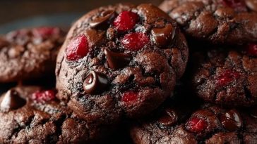 Chocolate Cherry Cookies