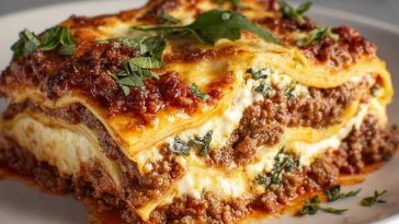 Christmas Eve Lasagna