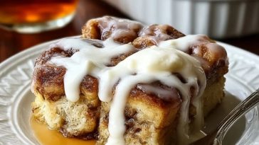 Cinnamon Roll French Toast Casserole