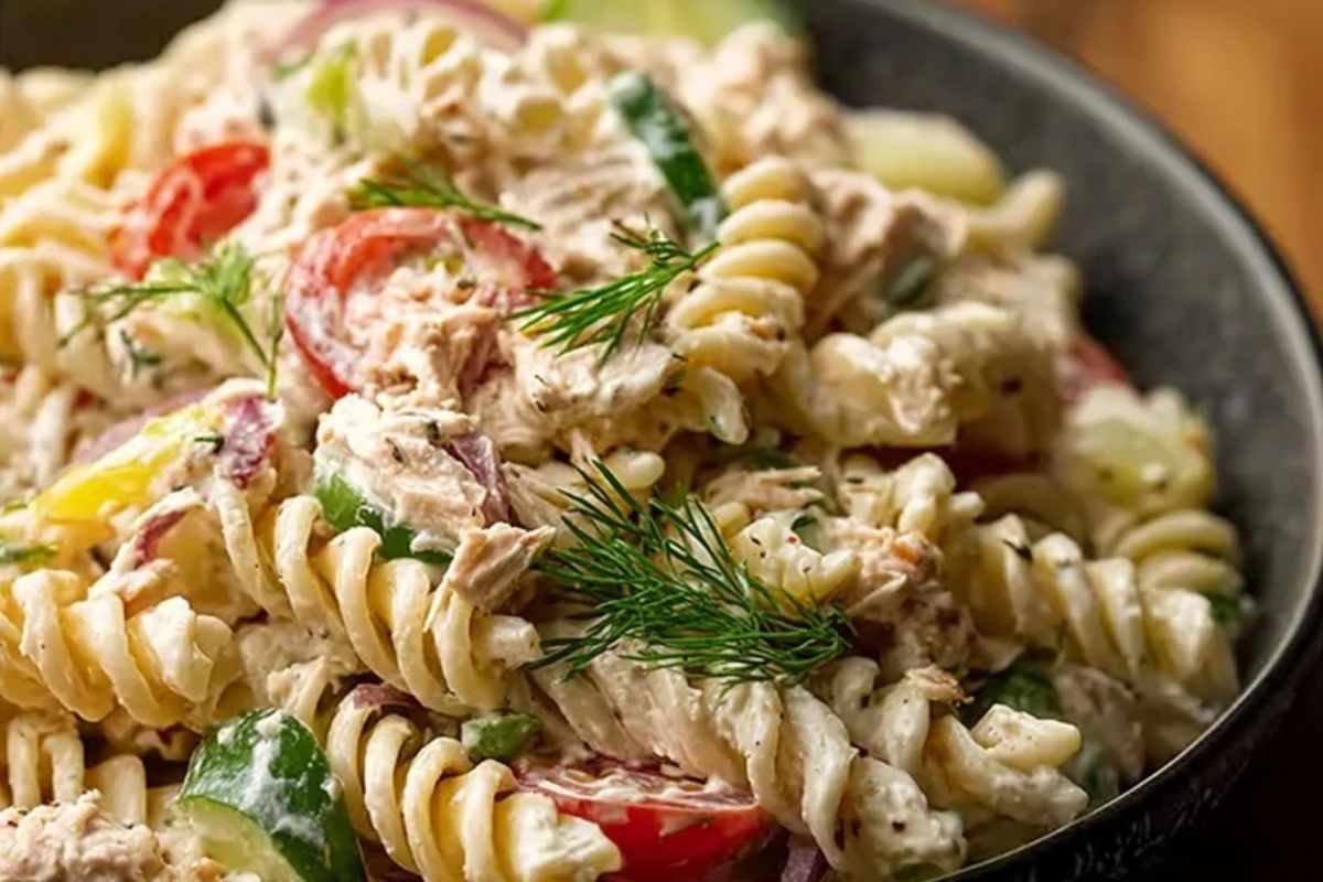 Cold Tuna Pasta Salad