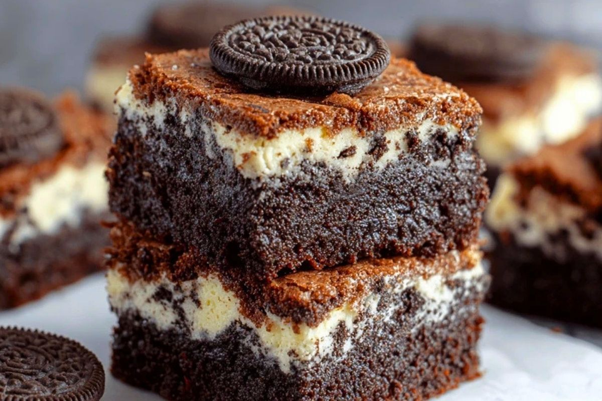 Cookies and Cream Brownies