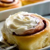 Cream Cheese Frosting for Cinnamon Rolls