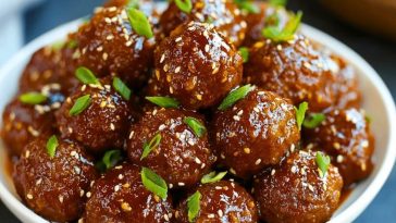 Crockpot Honey Garlic Meatballs