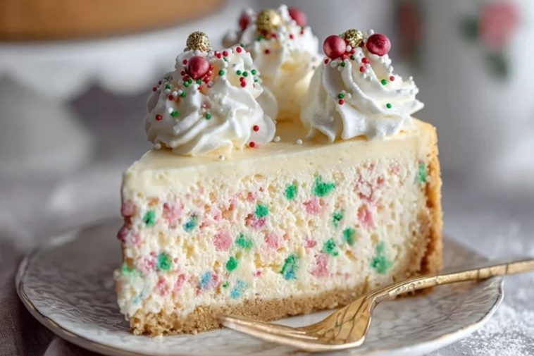 Dreamy Sugar Cookie Cheesecake