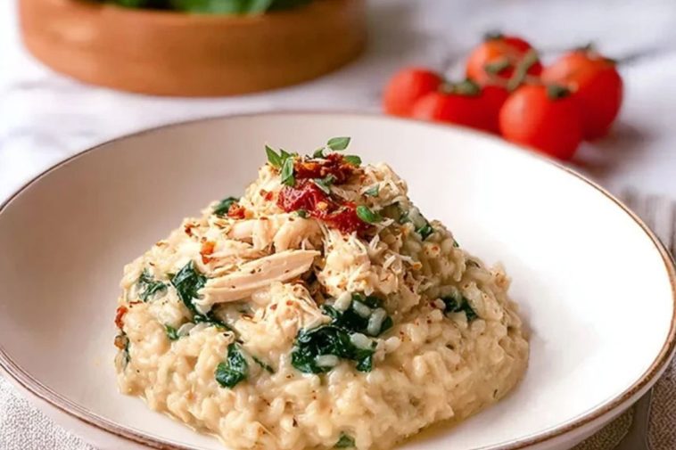 Easy Marry Me Chicken Risotto