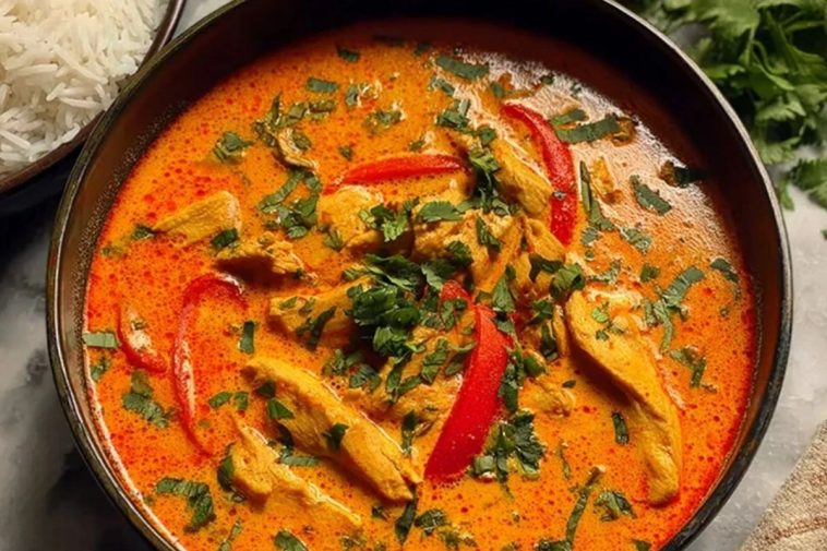 Easy Thai Red Curry Chicken