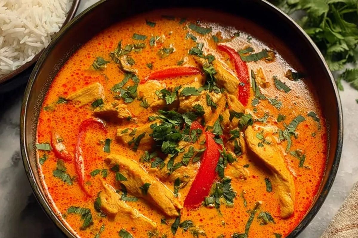 Easy Thai Red Curry Chicken