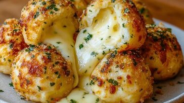 Garlic Butter Cheese Bombs