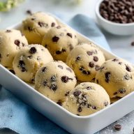 Gluten-Free Cottage Cheese Cookie Dough Bites