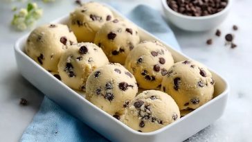 Gluten-Free Cottage Cheese Cookie Dough Bites