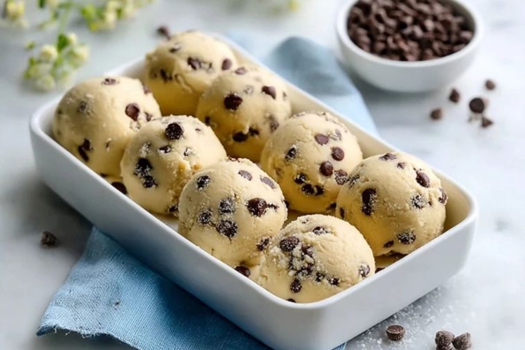 Gluten-Free Cottage Cheese Cookie Dough Bites