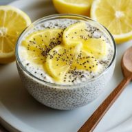 Lemon Cream Chia Pudding