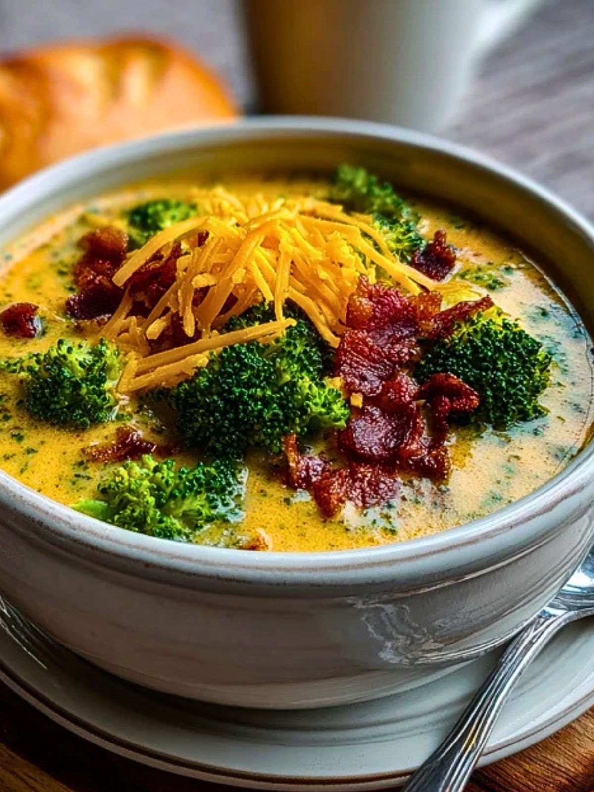 Loaded Broccoli Cheddar Soup