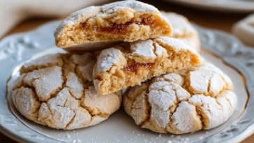 Maple Brown Sugar Crinkle Cookies