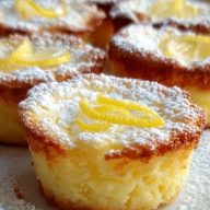 Mini Baby Lemon Impossible Pies