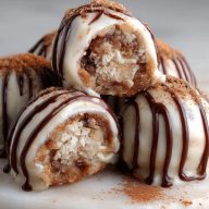 No-Bake Cinnamon Roll Truffles