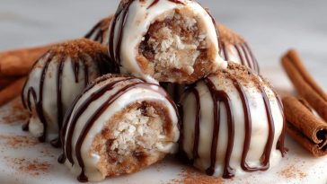 No-Bake Cinnamon Roll Truffles