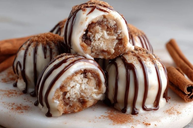 No-Bake Cinnamon Roll Truffles
