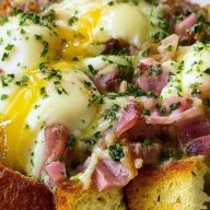 Overnight Eggs Benedict Casserole