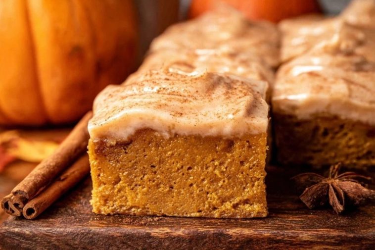 Pumpkin Spice Latte Bars