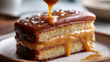 Salted Caramel Cake Filling