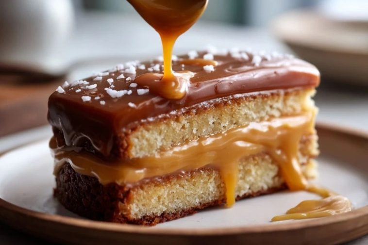 Salted Caramel Cake Filling