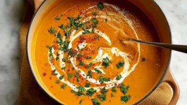 Satisfying Gluten and Dairy Free Sweet Potato Soup