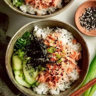 Sesame Spicy Tuna Rice Bowl