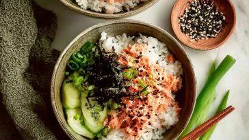 Sesame Spicy Tuna Rice Bowl