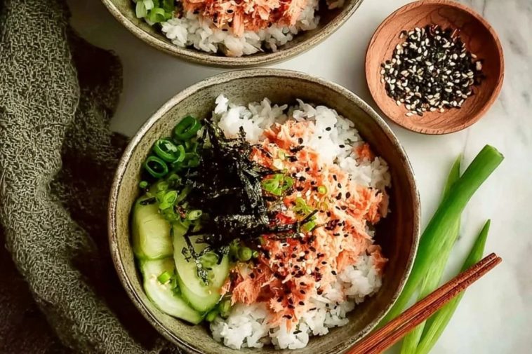 Sesame Spicy Tuna Rice Bowl