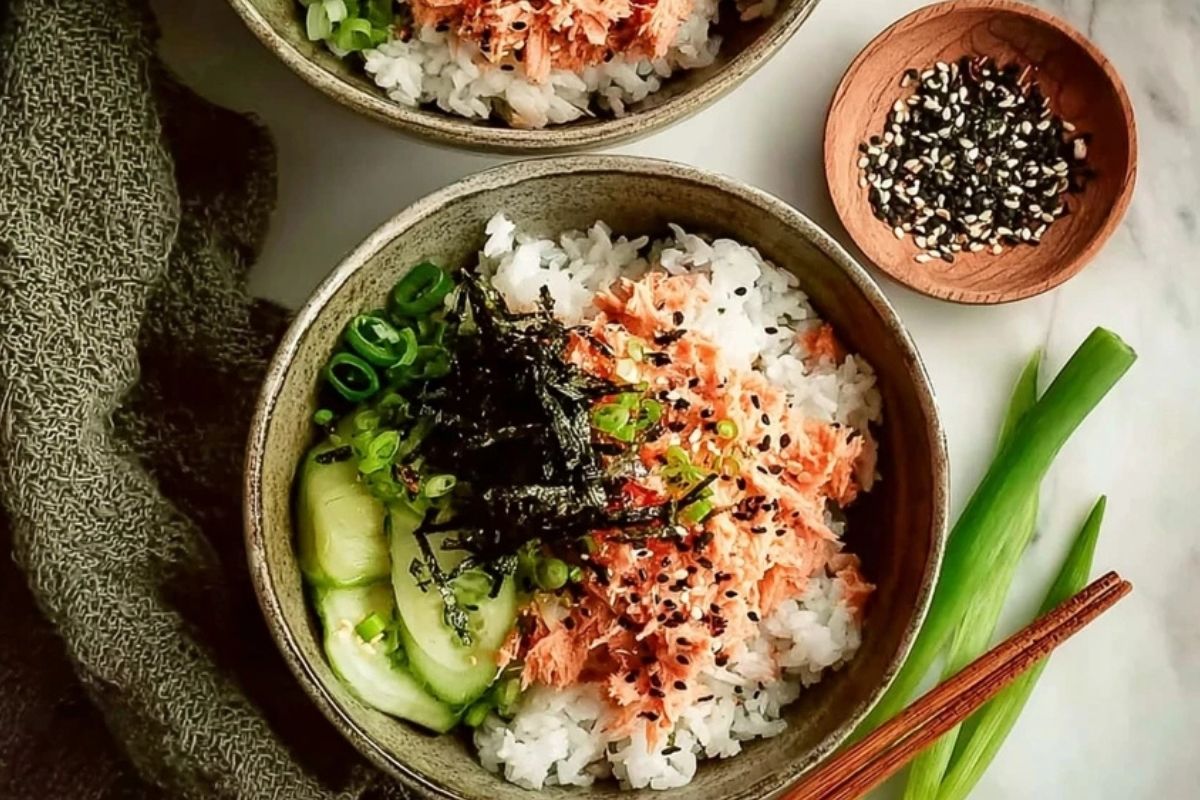 Sesame Spicy Tuna Rice Bowl