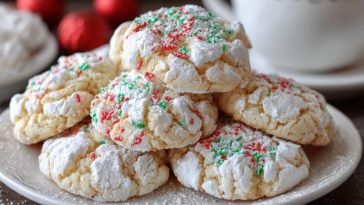 Christmas Gooey Butter Cookies